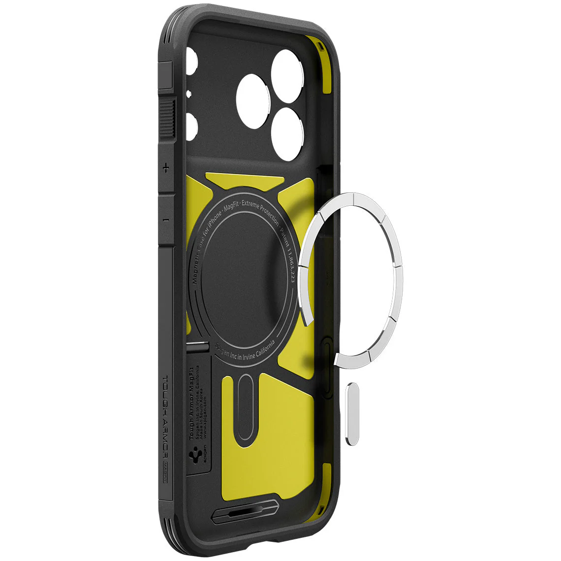 Handyhülle für iPhone 17 Pro Max, Spigen Tough Armor T Mag (CC) mit MagSafe, Schwarz - Image 11