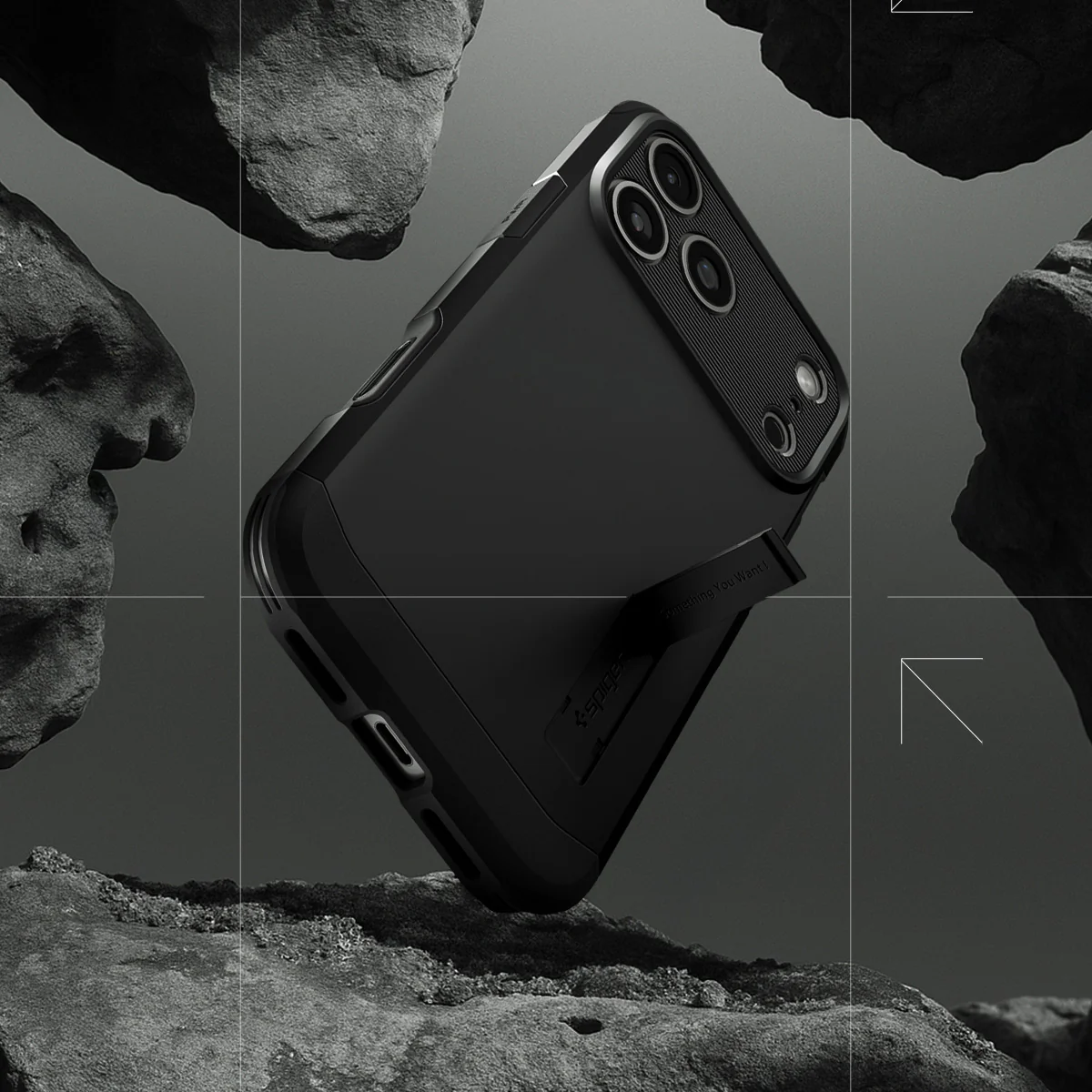 Handyhülle für iPhone 17 Pro Max, Spigen Tough Armor T Mag (CC) mit MagSafe, Schwarz - Image 15