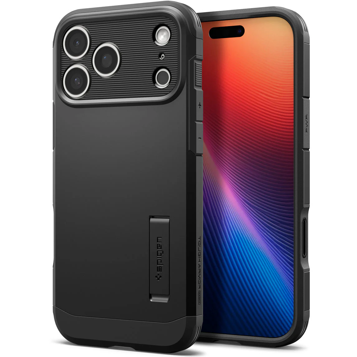 Handyhülle für iPhone 17 Pro Max, Spigen Tough Armor T Mag (CC) mit MagSafe, Schwarz - Image 8