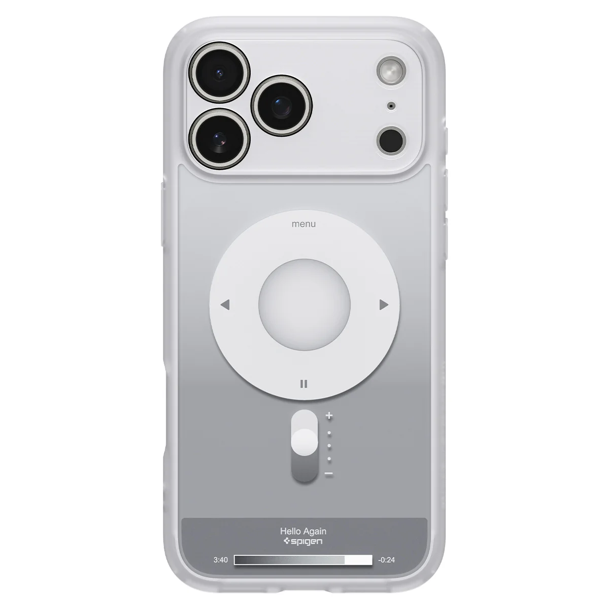Handyhülle für iPhone 17 Pro Max, Spigen Ultra Hybrid Mag mit MagSafe, Grau-Weiß (Classic) - Image 6