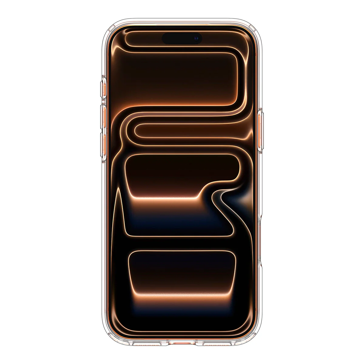 Handyhülle für iPhone 17 Pro Max, Spigen Ultra Hybrid Mag mit MagSafe, Transparent-Orange - Image 6