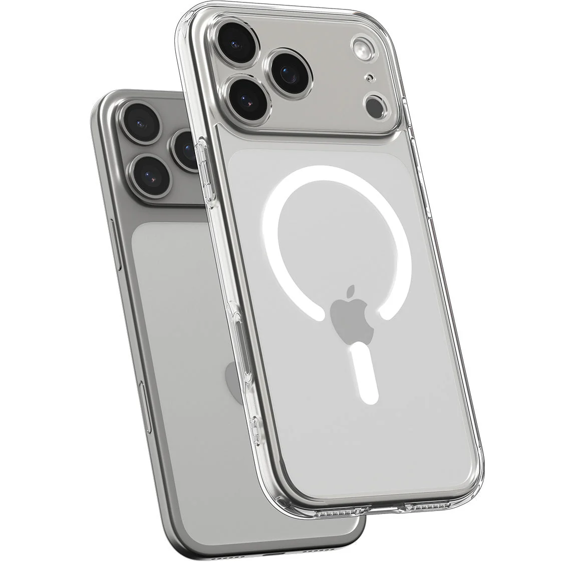Handyhülle für iPhone 17 Pro Max, Spigen Ultra Hybrid Mag mit MagSafe, Transparent-Weiß - Image 6