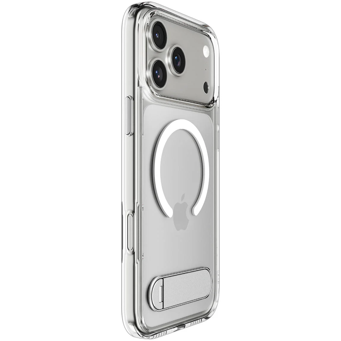 Handyhülle für iPhone 17 Pro Max, Spigen Ultra Hybrid S Mag mit MagSafe, Transparent-Weiß - Image 14