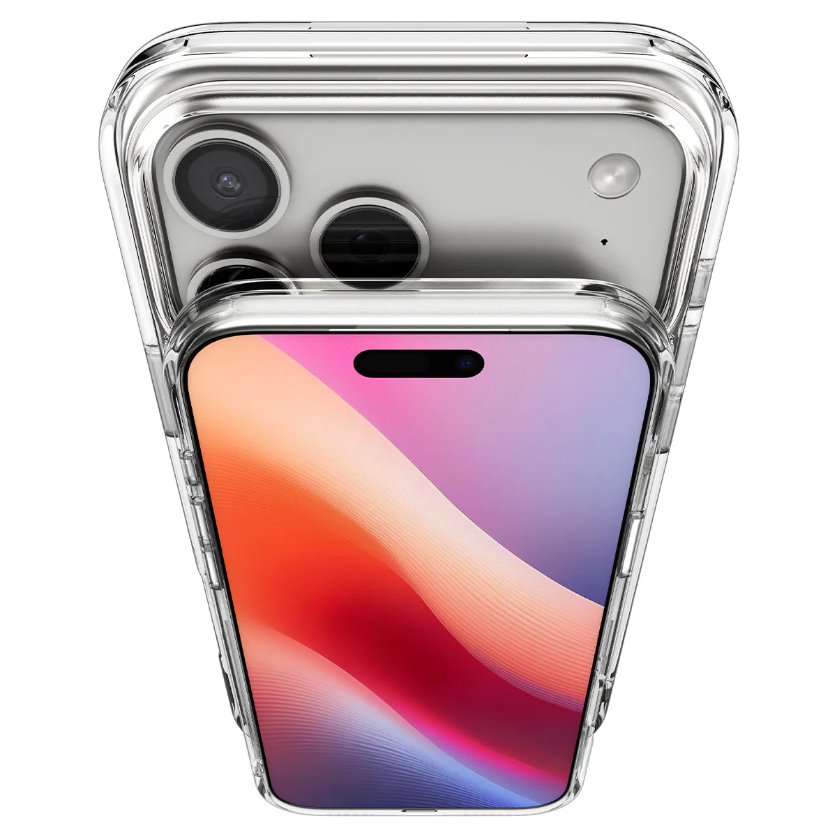 Handyhülle für iPhone 17 Pro Max, Spigen Ultra Hybrid S Mag mit MagSafe, Transparent-Weiß - Image 16