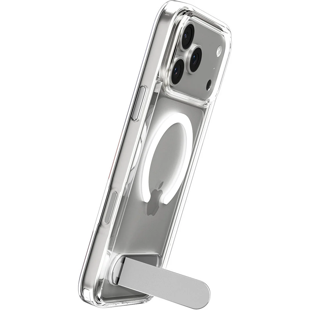 Handyhülle für iPhone 17 Pro Max, Spigen Ultra Hybrid S Mag mit MagSafe, Transparent-Weiß - Image 7