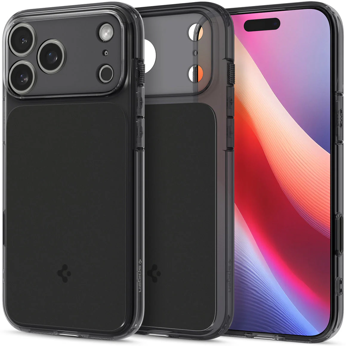 Handyhülle für iPhone 17 Pro Max, Spigen Ultra Hybrid T Mag (CC) mit MagSafe, Rauchfarben-Schwarz - Image 14