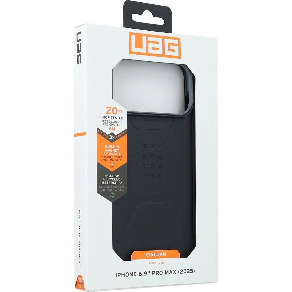 Handyhülle für iPhone 17 Pro Max, Urban Armor Gear Civilian Mag mit MagSafe, Schwarz - Image 6