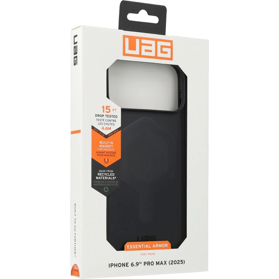 Handyhülle für iPhone 17 Pro Max, Urban Armor Gear Essential Armor Mag, Schwarz - Image 3