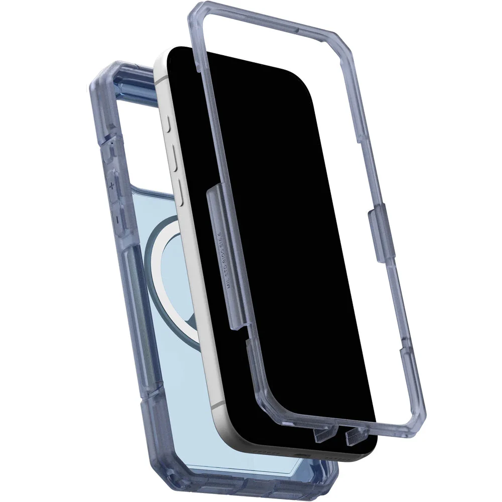 Handyhülle für iPhone 17 Pro Max, Urban Armor Gear Trooper Mag, Blau und Transparent - Image 2