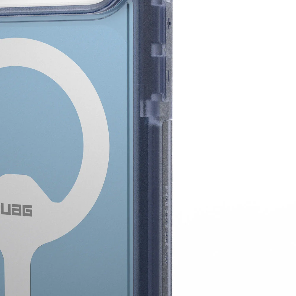 Handyhülle für iPhone 17 Pro Max, Urban Armor Gear Trooper Mag, Blau und Transparent - Image 6