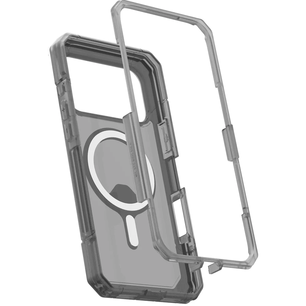 Handyhülle für iPhone 17 Pro Max, Urban Armor Gear Trooper Mag, Durchscheinend mit schwarzen Rahmen - Image 12