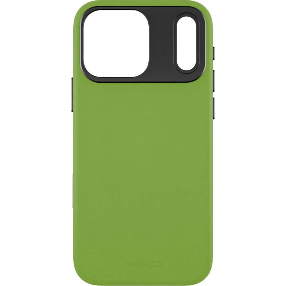 Handyhülle für iPhone 17 Pro Max, YAXO Leather Gear Slim Case MagSafe, Grün - Image 8