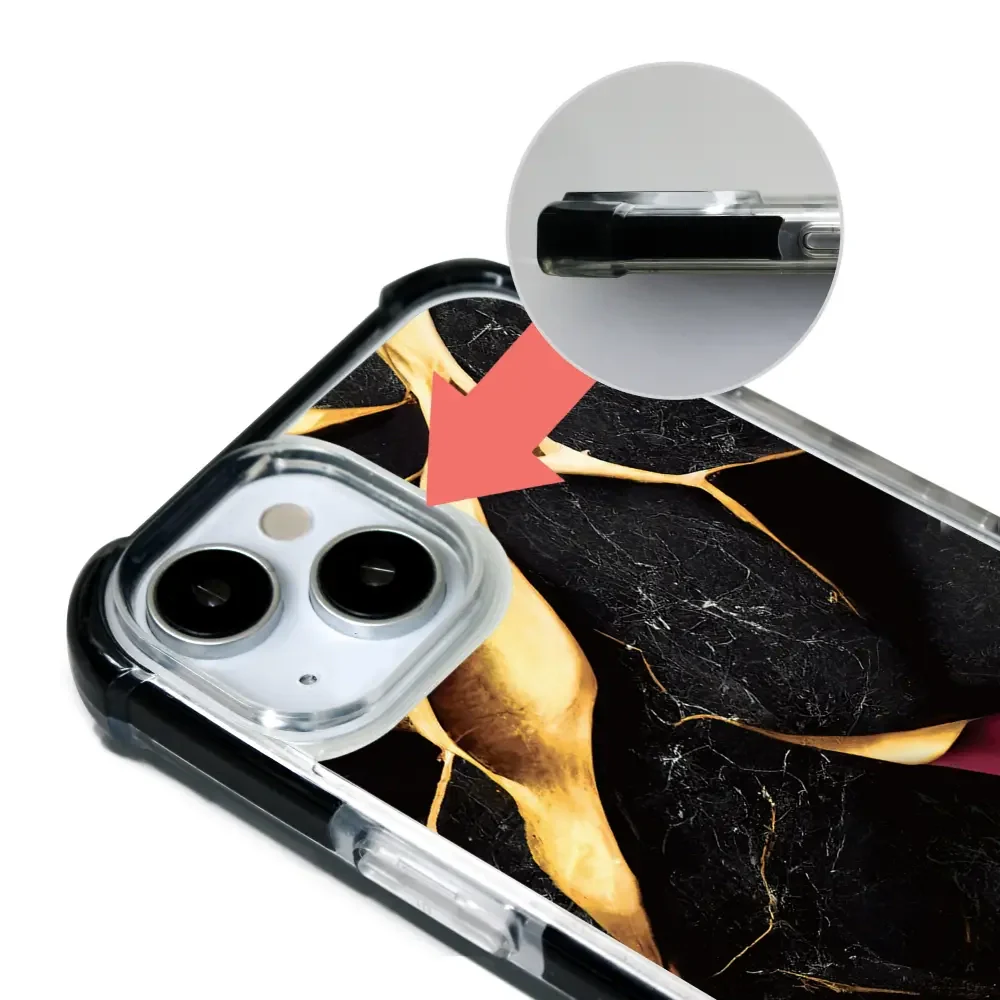 Handyhülle für iPhone 17 Pro mit MagSafe, Mobiwear Elite Bumper, Vergoldetes Erz - Image 13