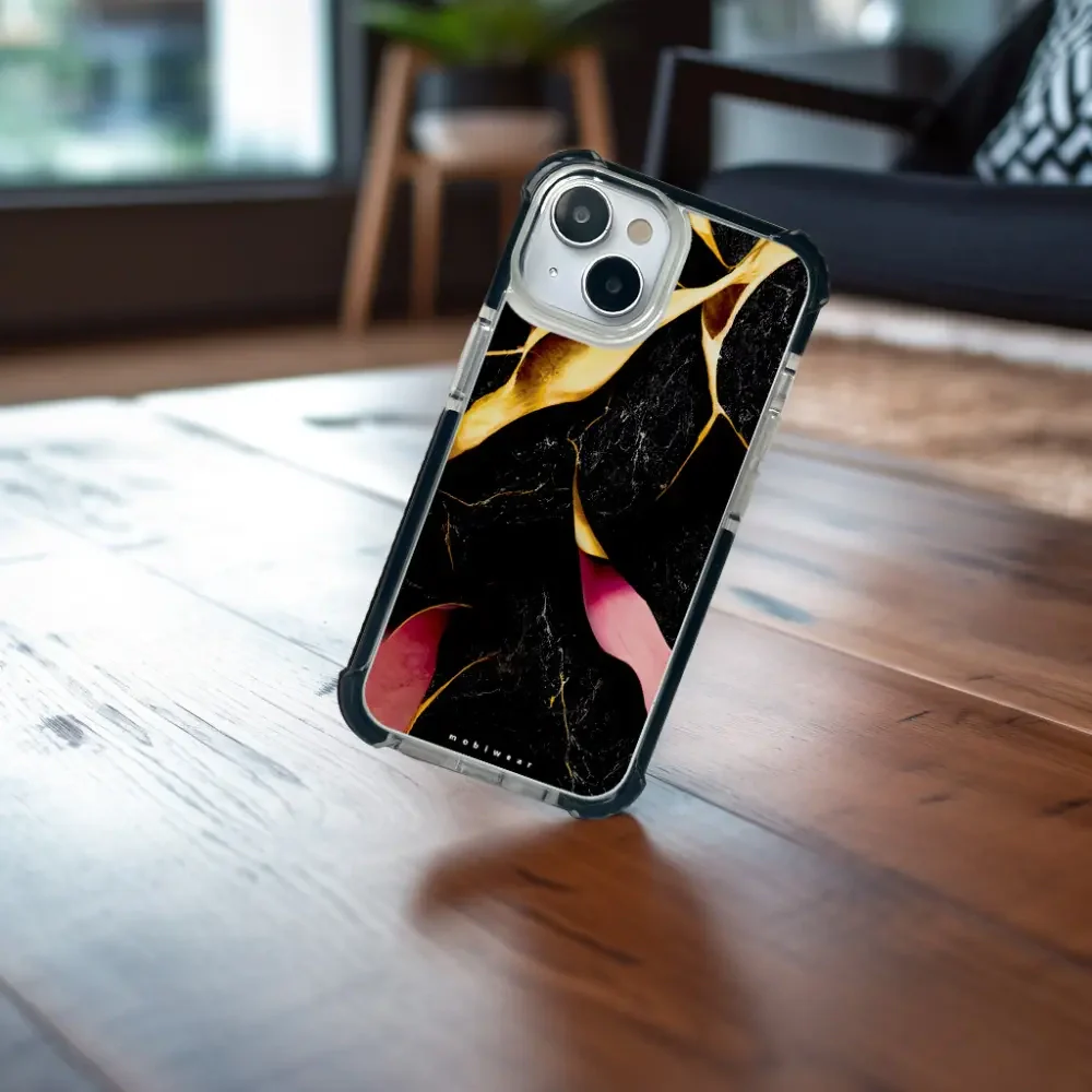 Handyhülle für iPhone 17 Pro mit MagSafe, Mobiwear Elite Bumper, Vergoldetes Erz - Image 9