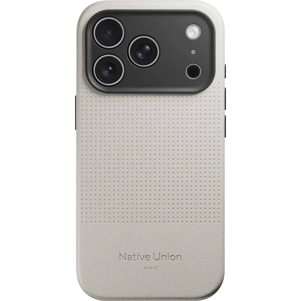 Handyhülle für iPhone 17 Pro, Native Union Active Case mit MagSafe, Beige