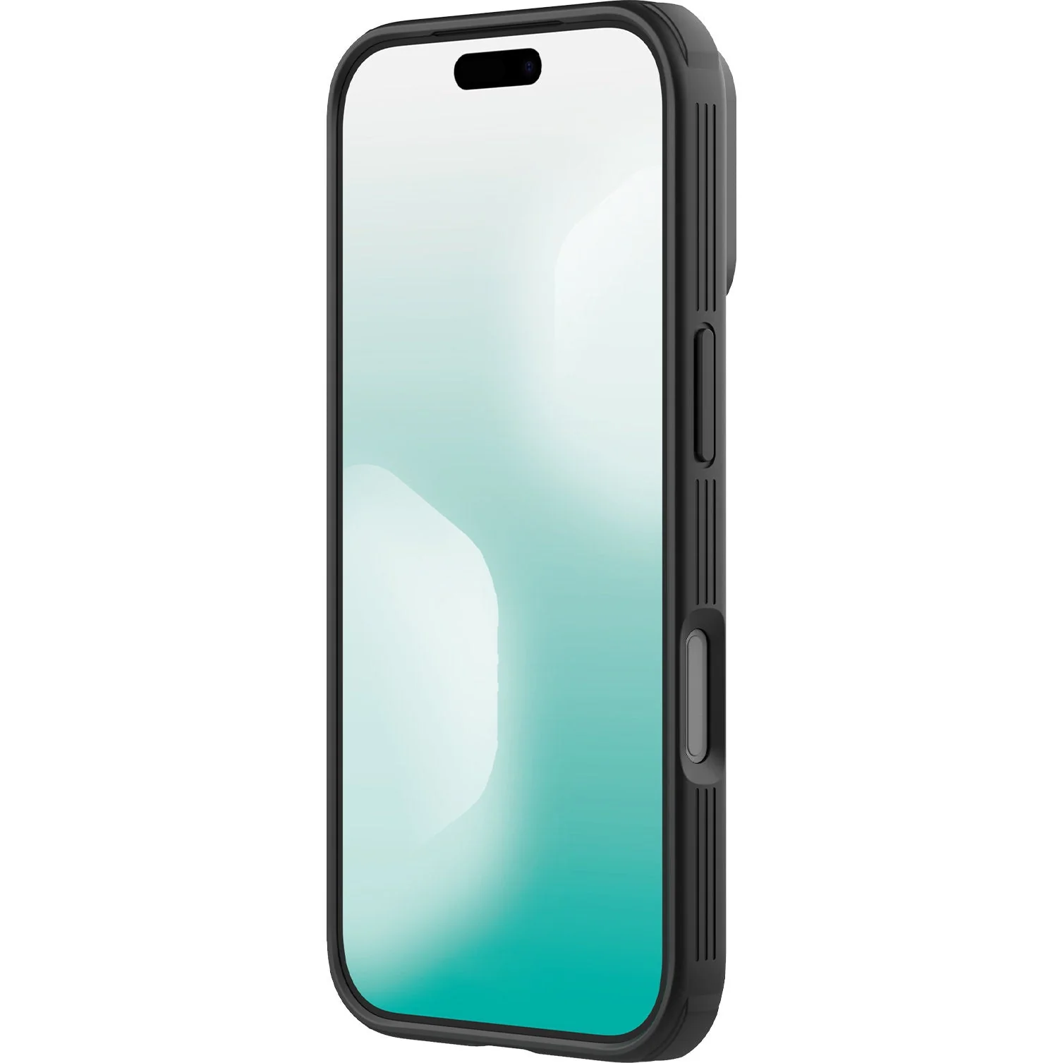 Handyhülle für iPhone 17 Pro, Nillkin CamShield Pro, Durchscheinend-Schwarz - Image 4