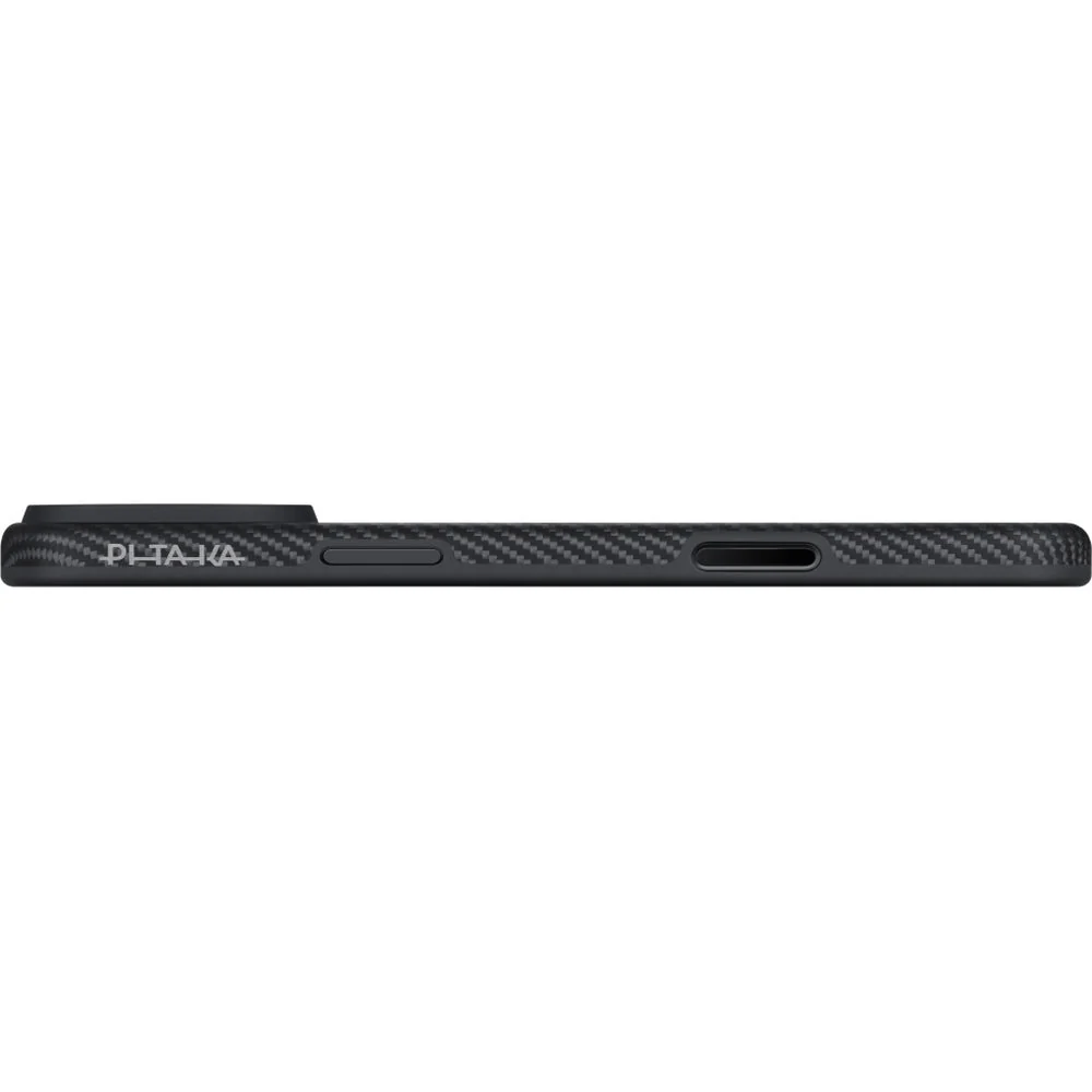 Handyhülle für iPhone 17 Pro, Pitaka Aramid UltraGuard mit MagSafe, Schwarz mit Kevlar - Image 8
