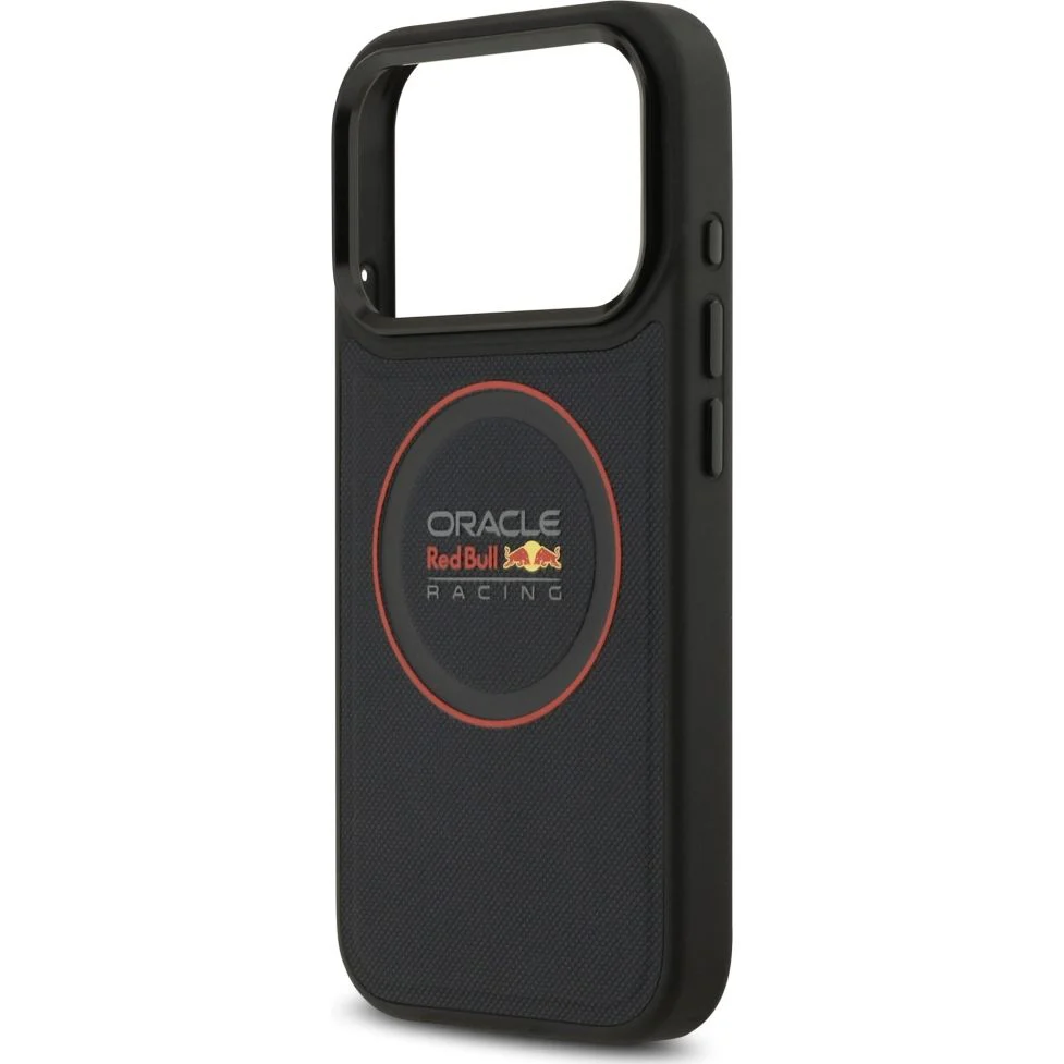 Handyhülle für iPhone 17 Pro, Red Bull Meshed Red Ring & Metal Buttons mit MagSafe, Dunkelblau - Image 6