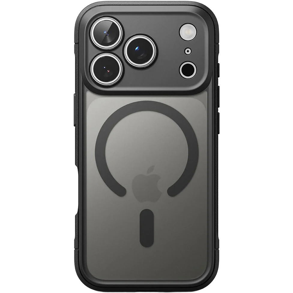 Handyhülle für iPhone 17 Pro, Ringke Fusion Bold Magnetic, Schwarz und Transparent - Image 4