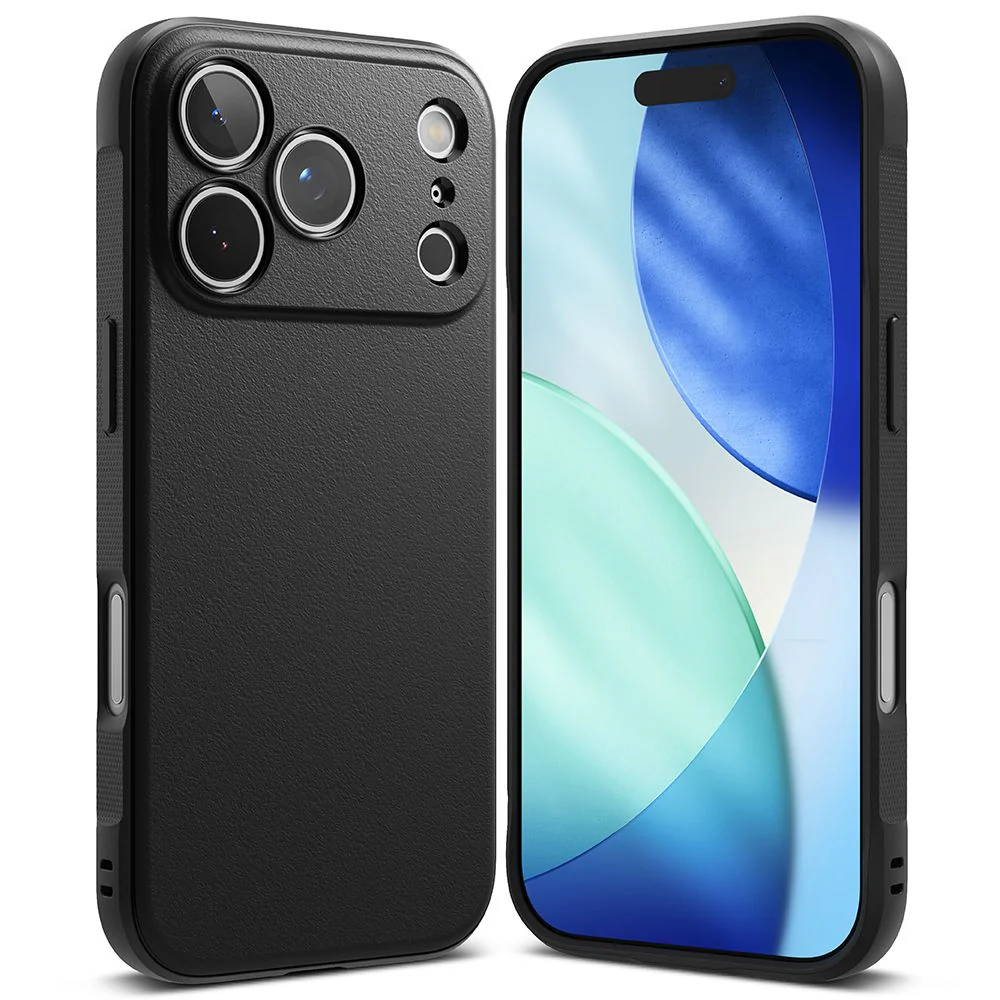 Handyhülle für iPhone 17 Pro, Ringke Onyx, Schwarz