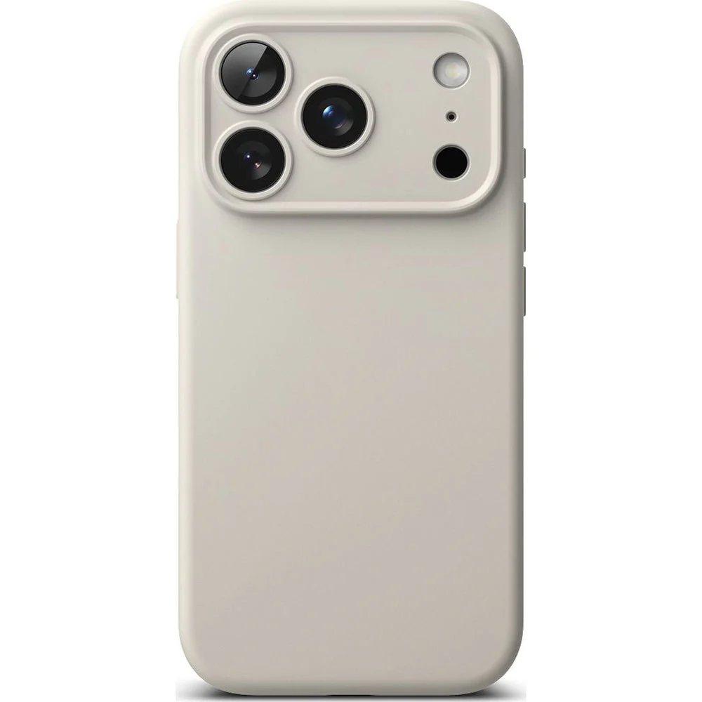 Handyhülle für iPhone 17 Pro, Ringke Silicone CC Magnetic mit MagSafe, Beige - Image 4