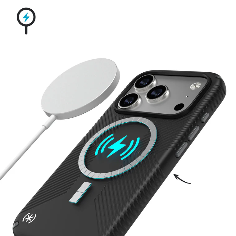 Handyhülle für iPhone 17 Pro, Speck Presidio2 Grip, Schwarz - Image 6