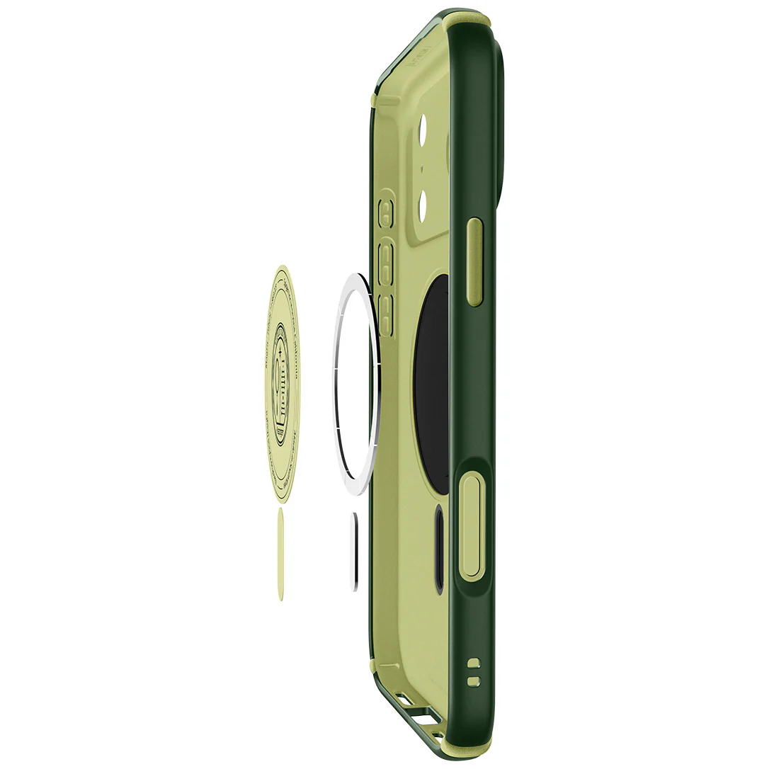 Handyhülle für iPhone 17 Pro, Spigen Nano Pop Hybrid Mag mit MagSafe, Grün - Image 7
