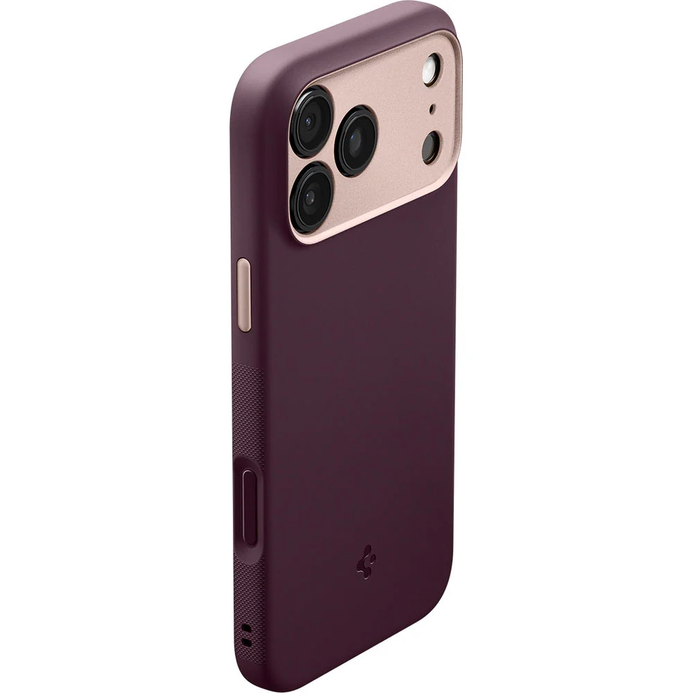Handyhülle für iPhone 17 Pro, Spigen Nano Pop Mag mit MagSafe, Dunkelrot-Rosa - Image 12