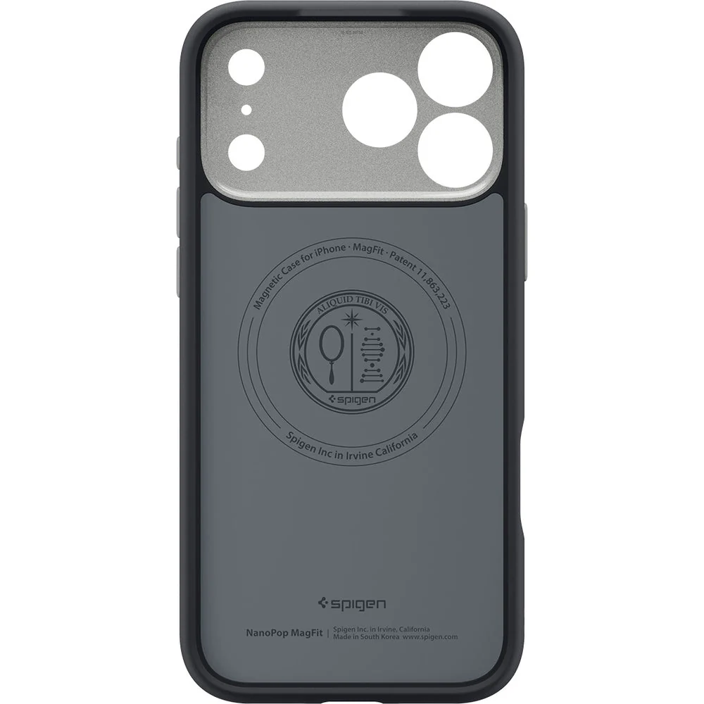 Handyhülle für iPhone 17 Pro, Spigen Nano Pop Mag mit MagSafe, Schwarz und Grau - Image 10