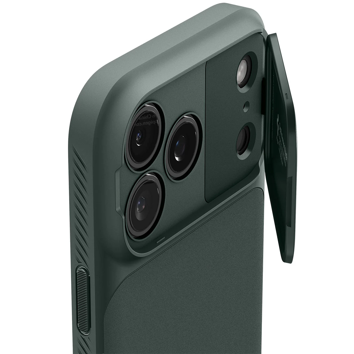 Handyhülle für iPhone 17 Pro, Spigen Optik Armor Mag mit MagSafe, Grün - Image 11