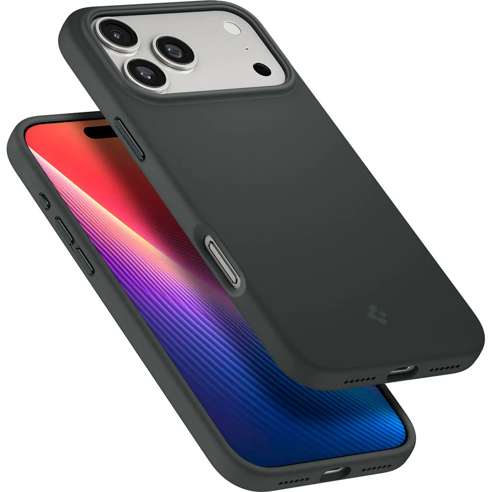 Handyhülle für iPhone 17 Pro, Spigen Silicone Fit Mag mit MagSafe, Grün - Image 10