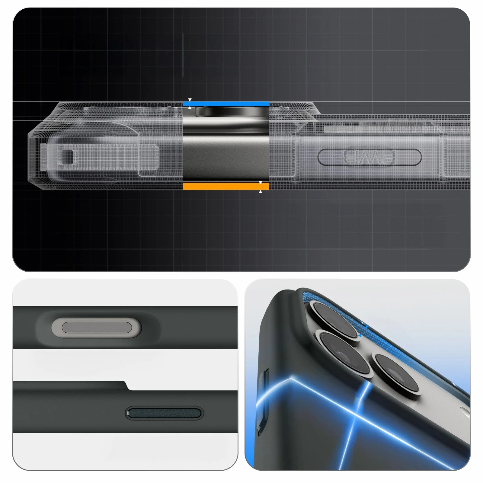 Handyhülle für iPhone 17 Pro, Spigen Silicone Fit Mag mit MagSafe, Grün - Image 2