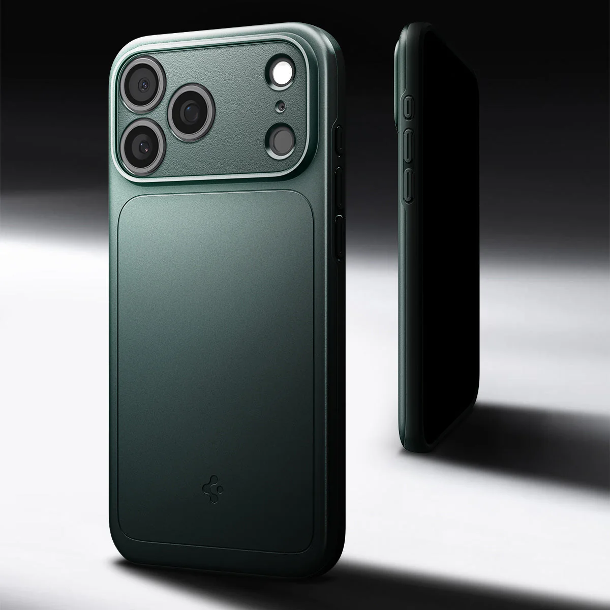 Handyhülle für iPhone 17 Pro, Spigen Thin Fit Mag mit MagSafe, Grün - Image 3