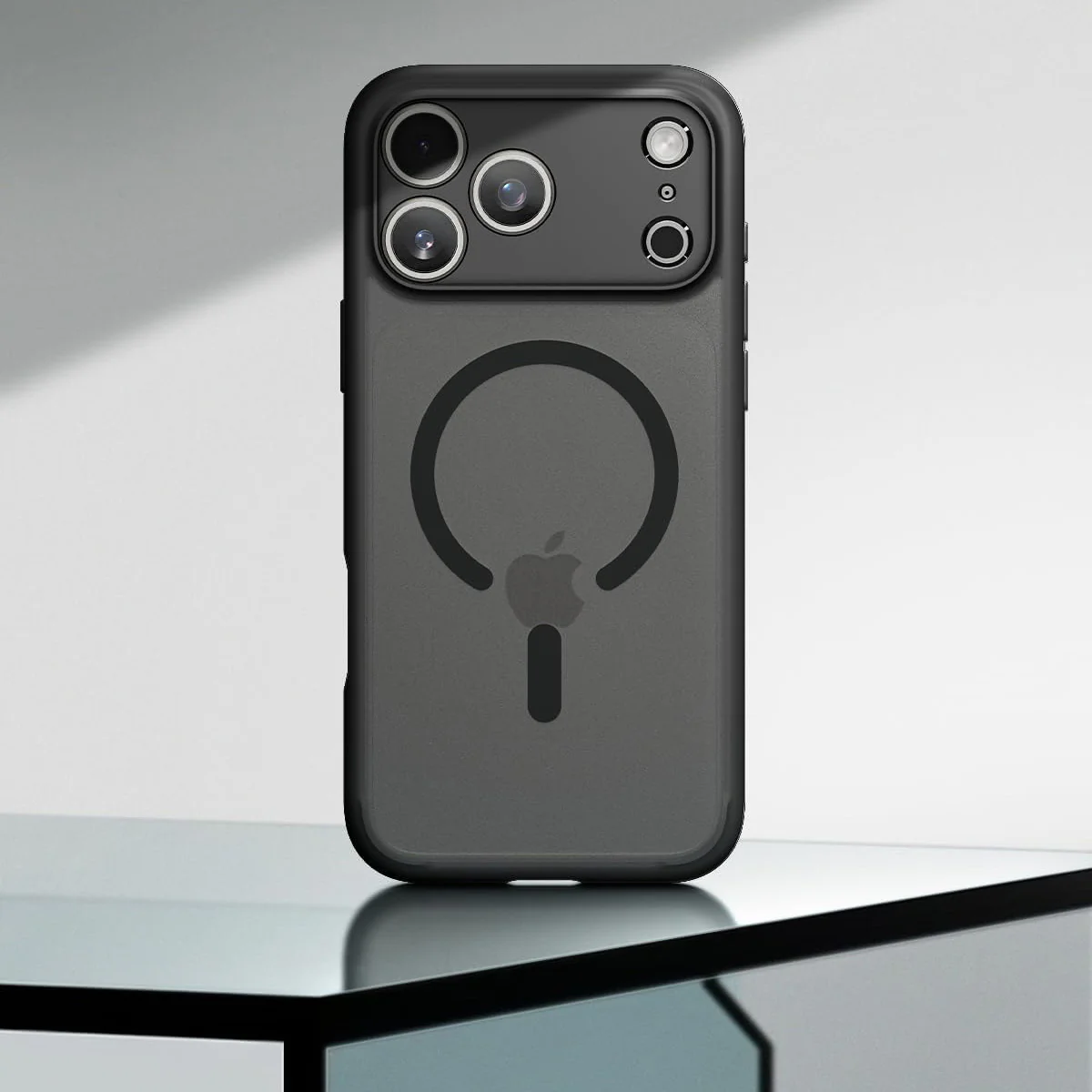 Handyhülle für iPhone 17 Pro, Spigen Ultra Hybrid Mag mit MagSafe, Durchscheinend-Schwarz - Image 11