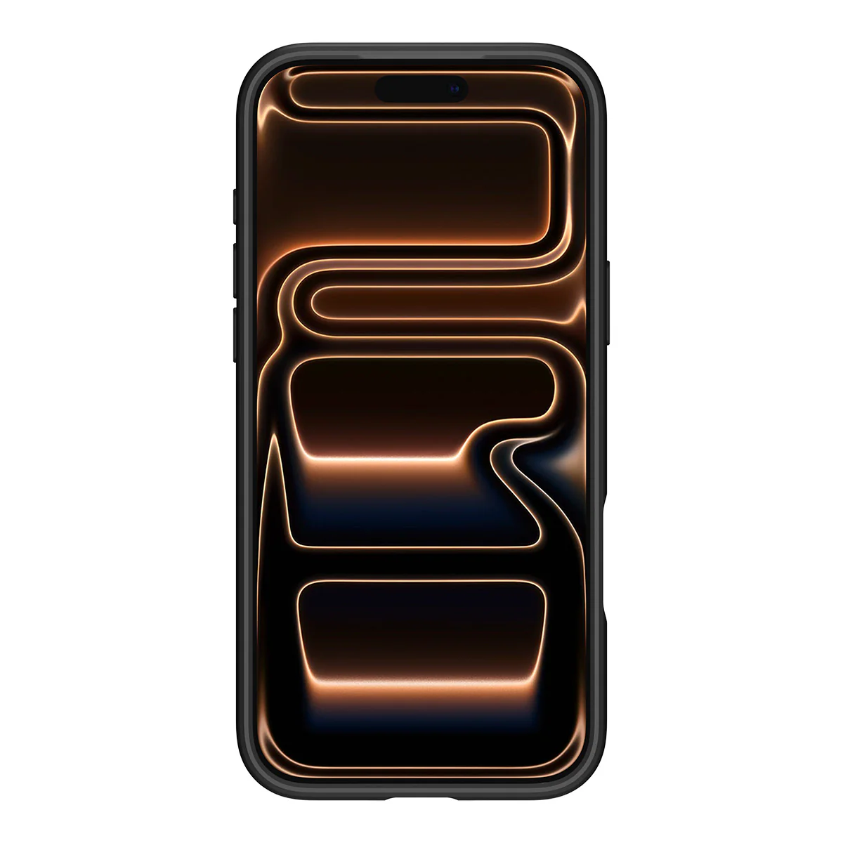 Handyhülle für iPhone 17 Pro, Spigen Ultra Hybrid Mag mit MagSafe, Durchscheinend-Schwarz-Orange - Image 6
