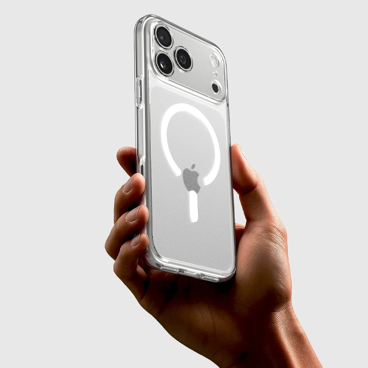 Handyhülle für iPhone 17 Pro, Spigen Ultra Hybrid Mag mit MagSafe, Durchscheinend-Weiß - Image 7