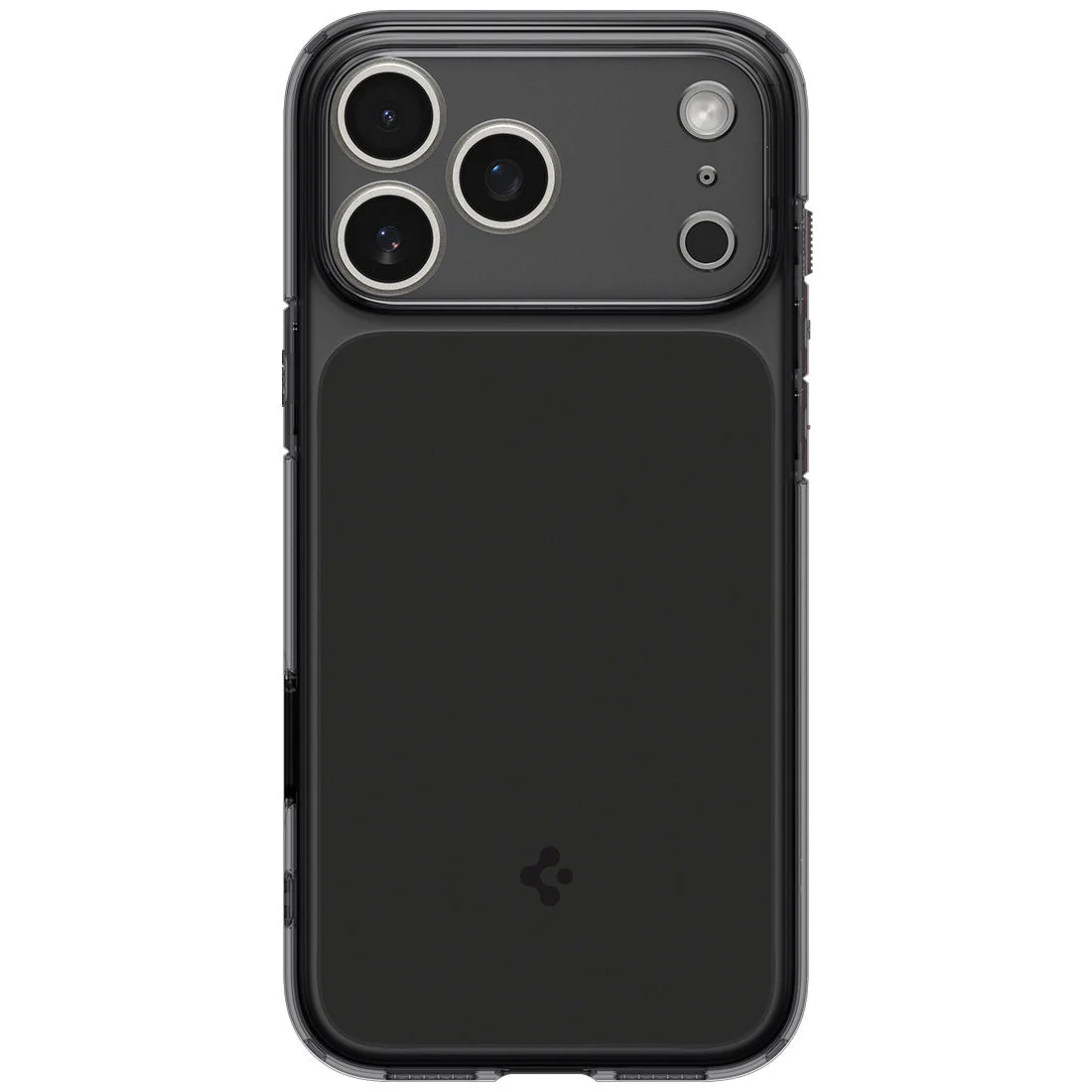 Handyhülle für iPhone 17 Pro, Spigen Ultra Hybrid T Mag (CC) mit MagSafe, Rauchfarben-Schwarz - Image 9