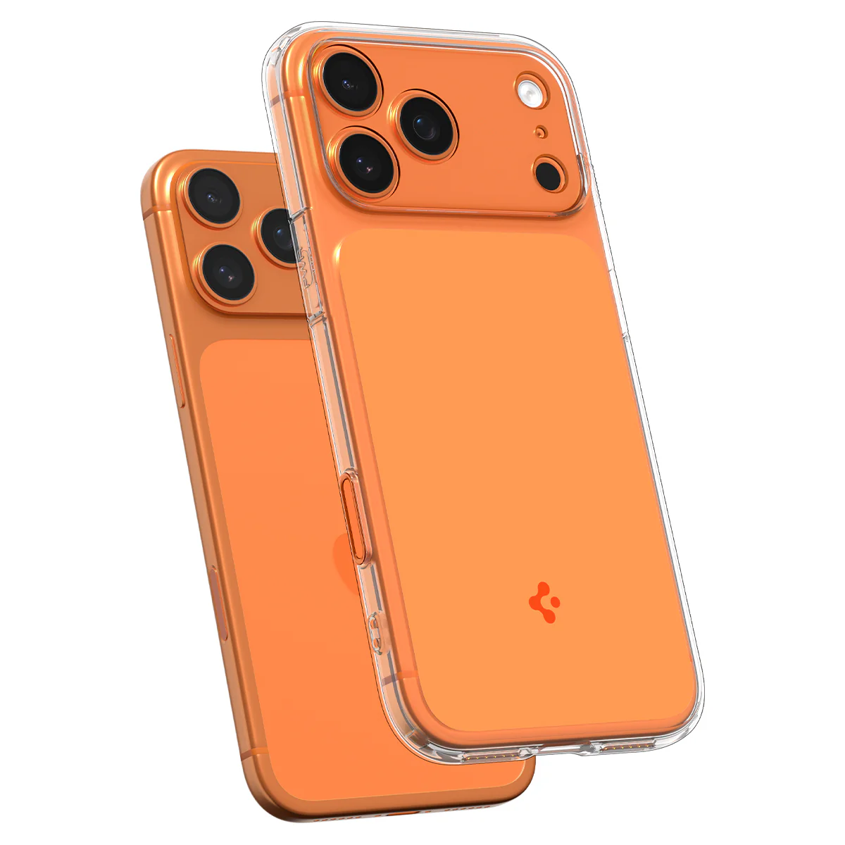 Handyhülle für iPhone 17 Pro, Spigen Ultra Hybrid T Mag (CC) mit MagSafe, Transparent-Orange - Image 15