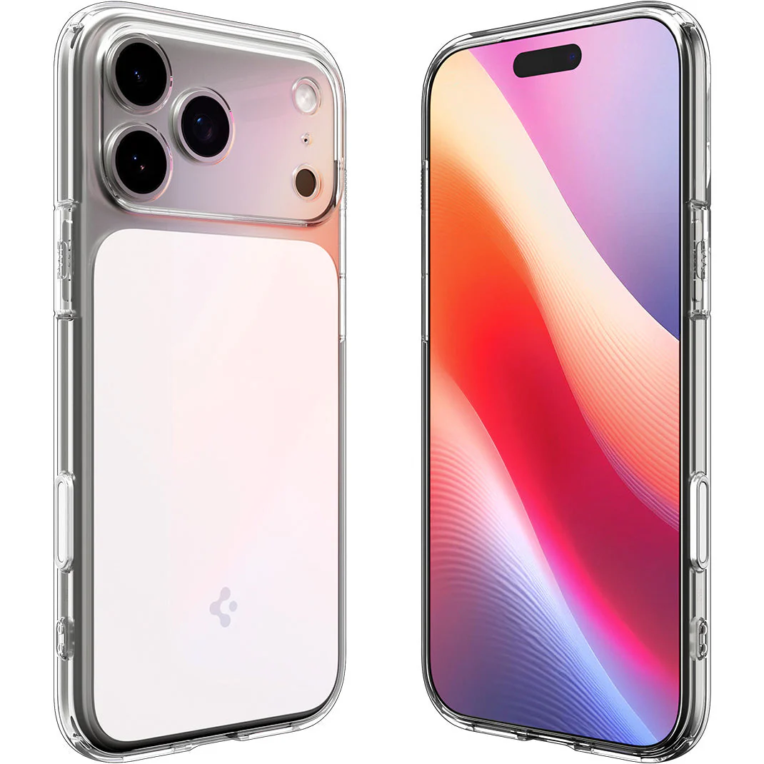 Handyhülle für iPhone 17 Pro, Spigen Ultra Hybrid T Mag (CC) mit MagSafe, Transparent-Weiß - Image 11