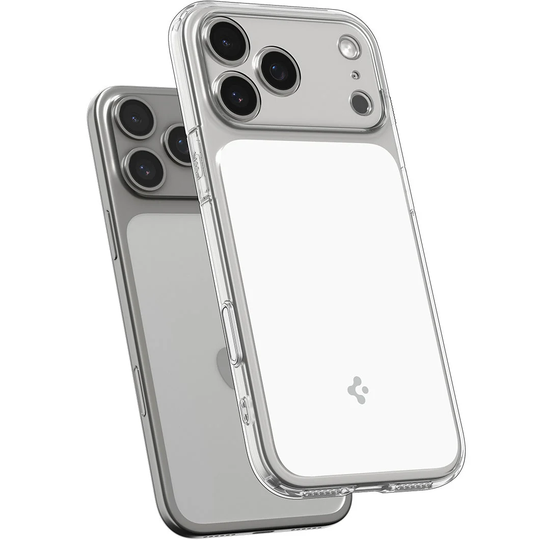 Handyhülle für iPhone 17 Pro, Spigen Ultra Hybrid T Mag (CC) mit MagSafe, Transparent-Weiß - Image 7