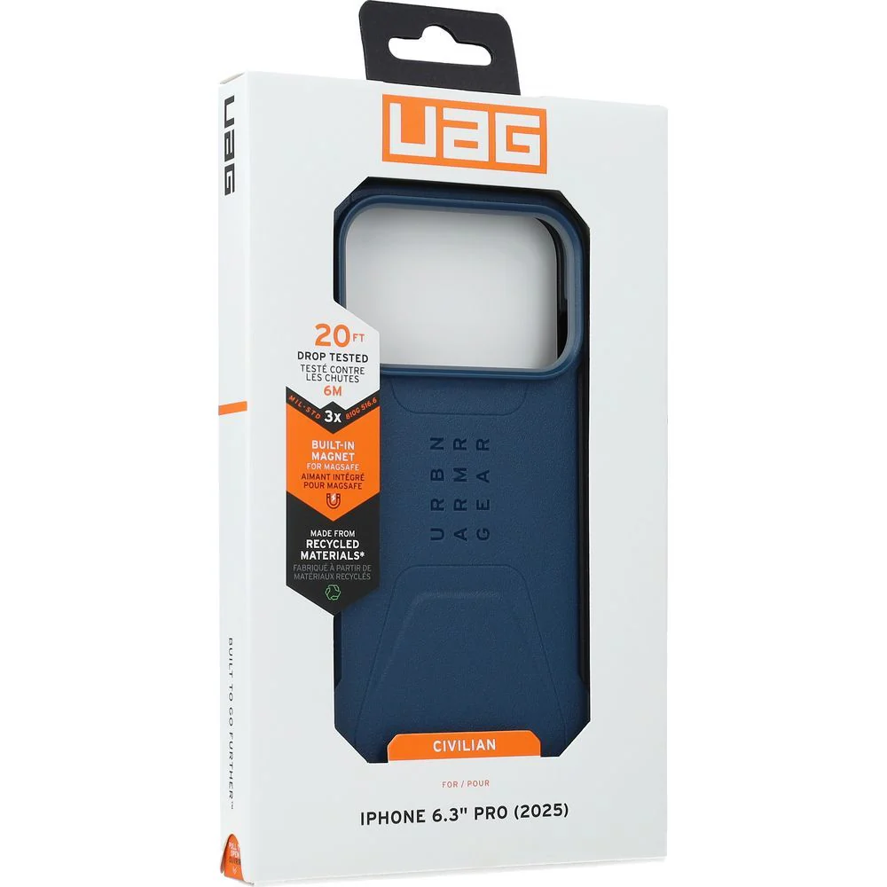 Handyhülle für iPhone 17 Pro, Urban Armor Gear Civilian Mag mit MagSafe, Dunkelblau - Image 2