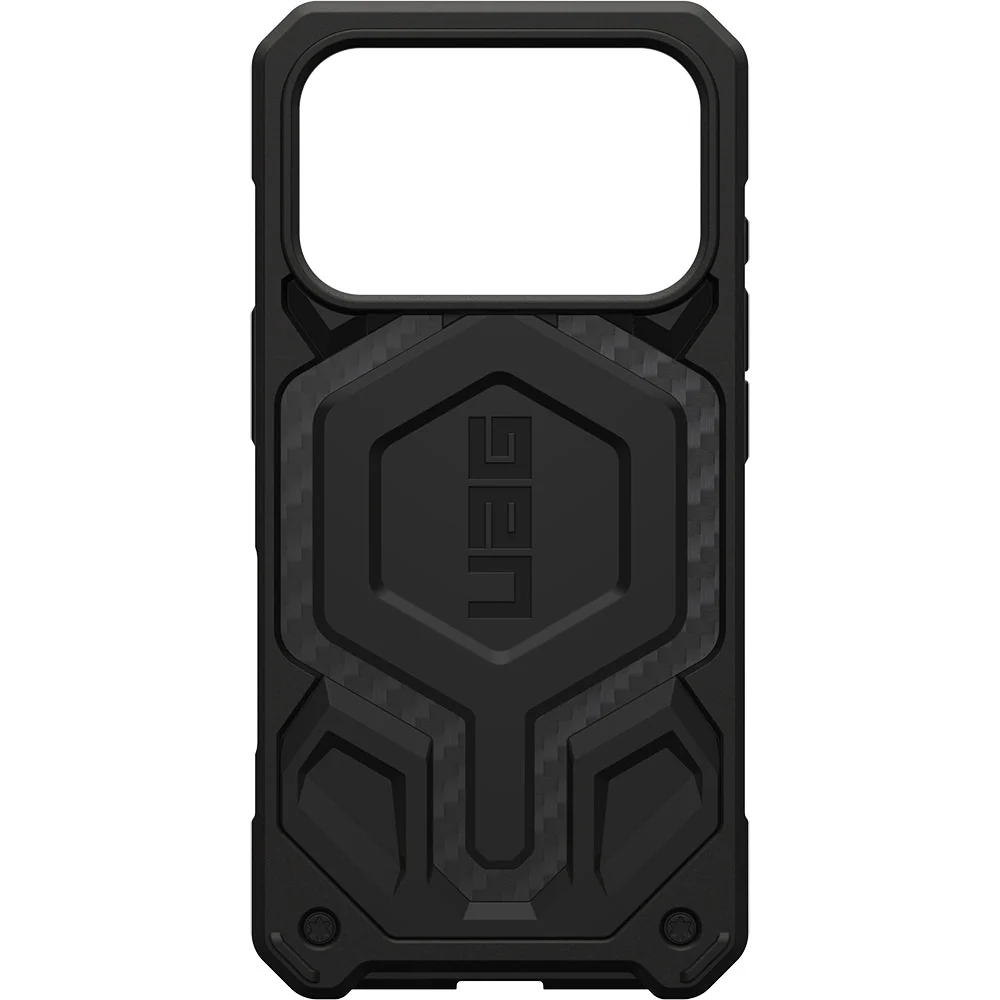Handyhülle für iPhone 17 Pro, Urban Armor Gear Monarch Pro Mag mit MagSafe, Schwarz mit Kohlefaser - Image 2