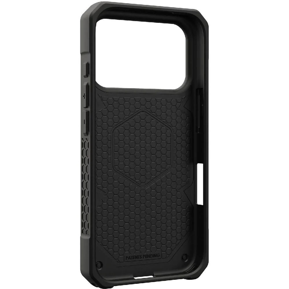 Handyhülle für iPhone 17 Pro, Urban Armor Gear Monarch Pro Mag mit MagSafe, Schwarz mit Kohlefaser - Image 3