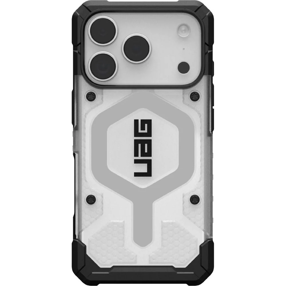 Handyhülle für iPhone 17 Pro, Urban Armor Gear Pathfinder Clear Mag mit MagSafe, Transparent mit schwarzen Rahmen - Image 4