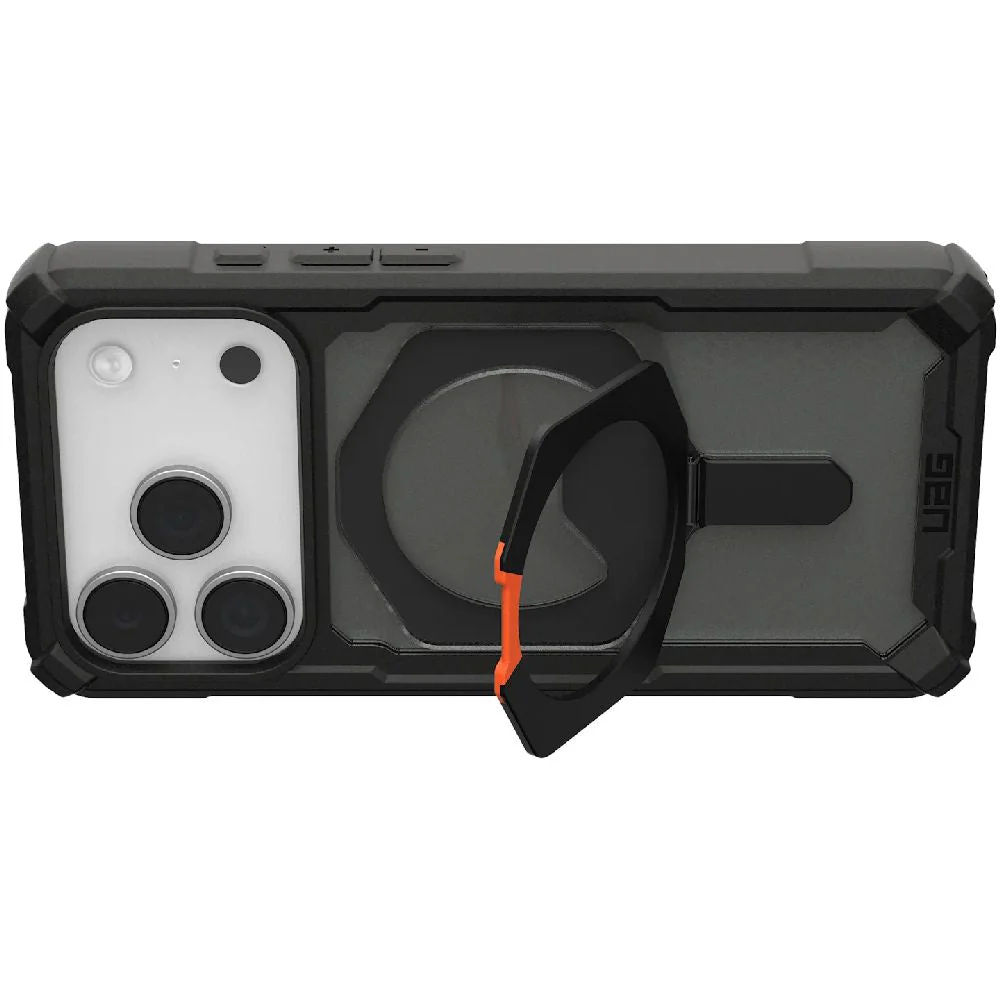 Handyhülle für iPhone 17 Pro, Urban Armor Gear Plasma XTE Mag mit MagSafe, Grau mit schwarzen Rahmen - Image 3