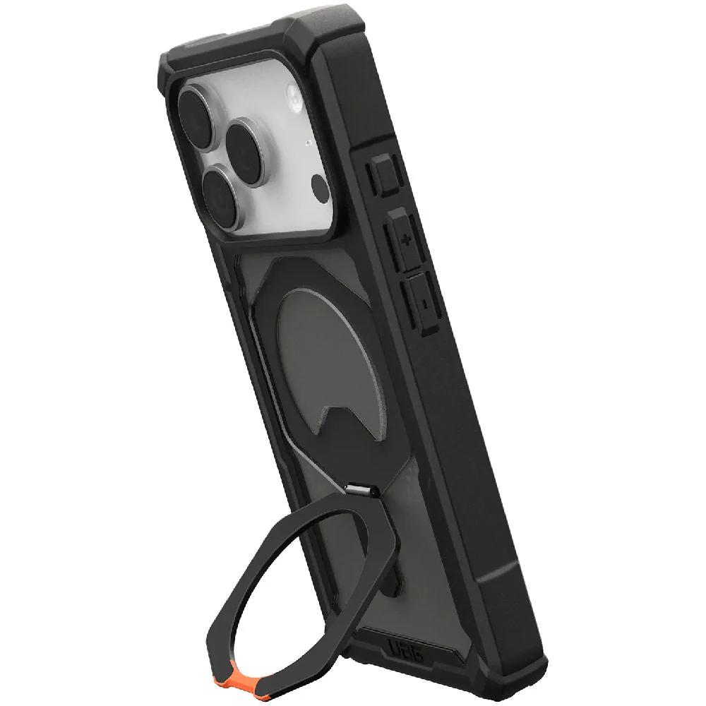 Handyhülle für iPhone 17 Pro, Urban Armor Gear Plasma XTE Mag mit MagSafe, Grau mit schwarzen Rahmen - Image 4