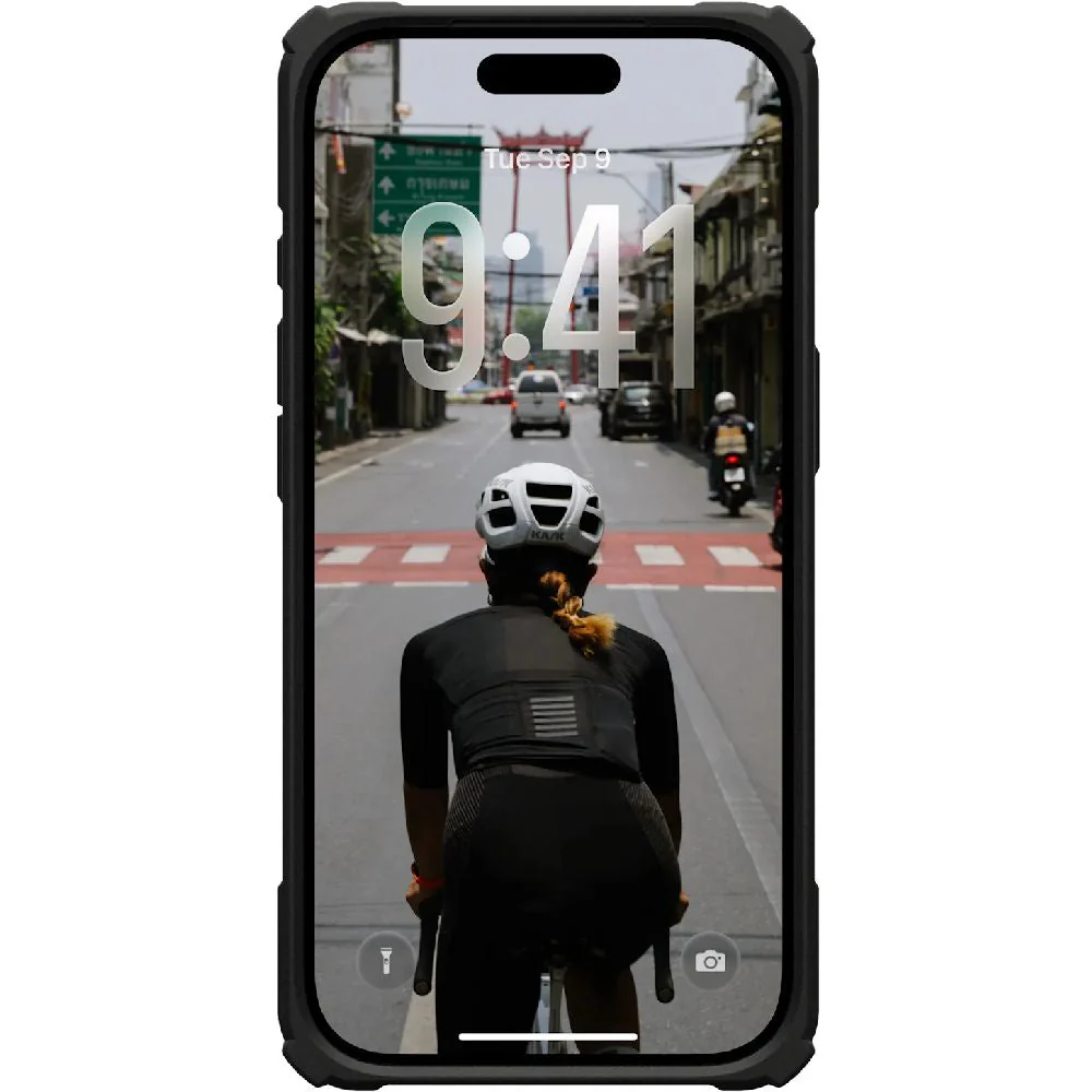Handyhülle für iPhone 17 Pro, Urban Armor Gear Plasma XTE Mag mit MagSafe, Grau mit schwarzen Rahmen - Image 5