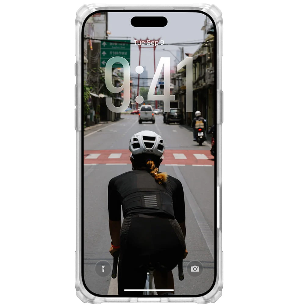 Handyhülle für iPhone 17 Pro, Urban Armor Gear Plasma XTE Mag mit MagSafe, Transparent-Titan - Image 2
