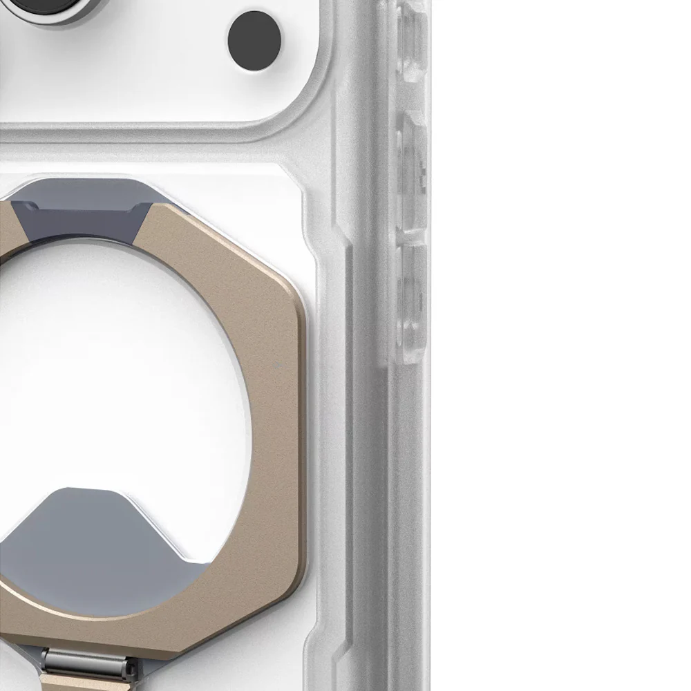 Handyhülle für iPhone 17 Pro, Urban Armor Gear Plasma XTE Mag mit MagSafe, Transparent-Titan - Image 6
