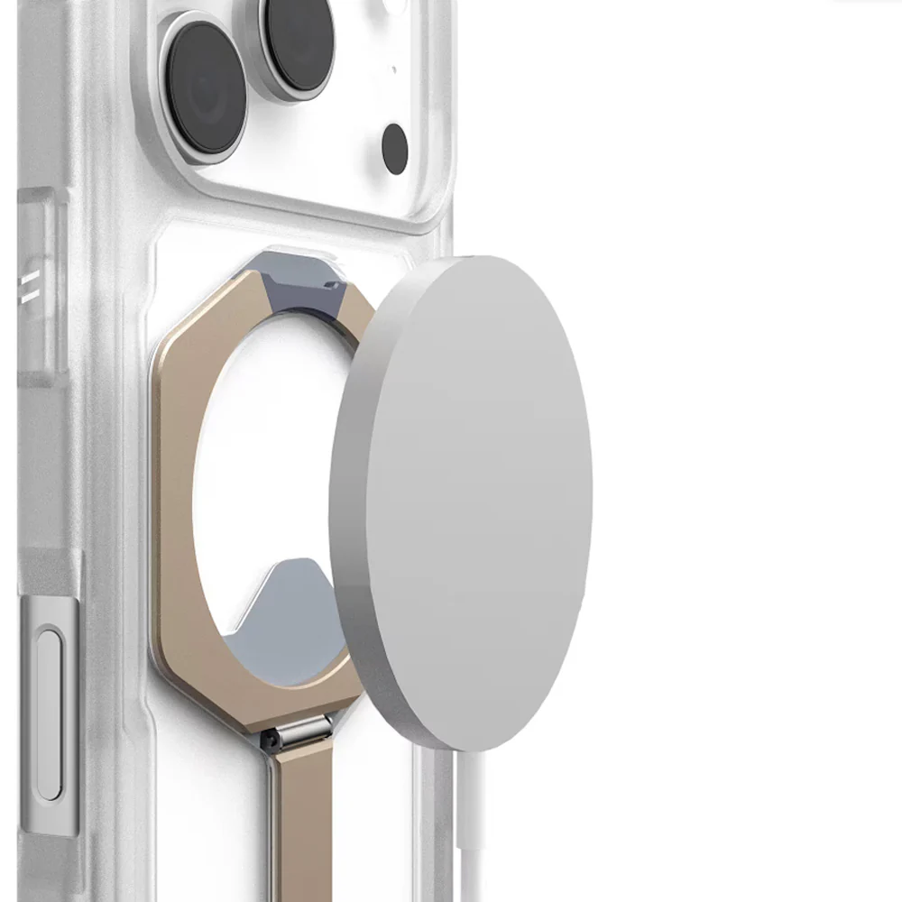 Handyhülle für iPhone 17 Pro, Urban Armor Gear Plasma XTE Mag mit MagSafe, Transparent-Titan - Image 7